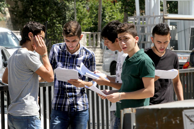 General Secondary Education Certificate Examination students will be sitting for exams while fasting this summer session (File photo)
