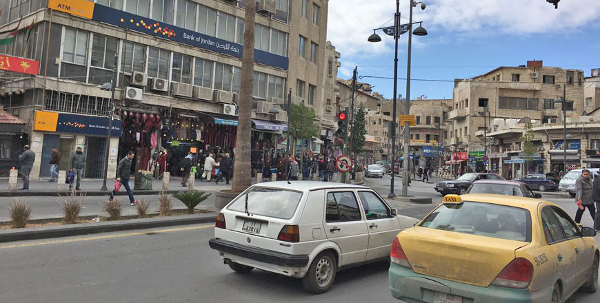 Tourists visiting downtown Amman said on Monday that they are enjoying their stay in Jordan despite Sunday's terror attack in Karak  (Photo by Muath Freij)