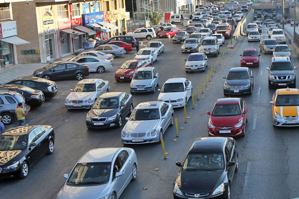 The Greater Amman Municipality plans to implement several projects this year to alleviate traffic congestion (File photo)