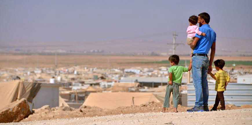 Jordan and Lebanon host the highest number of refugees per capita in the world, yet receive less than 25 per cent of the funding (File photo) 