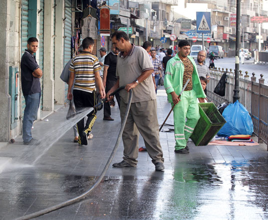 Temperatures are expected to rise three to four degrees above the annual average, reaching 34°C and 35°C on Monday and Tuesday respectively (Photo by Osama Aqarbeh)