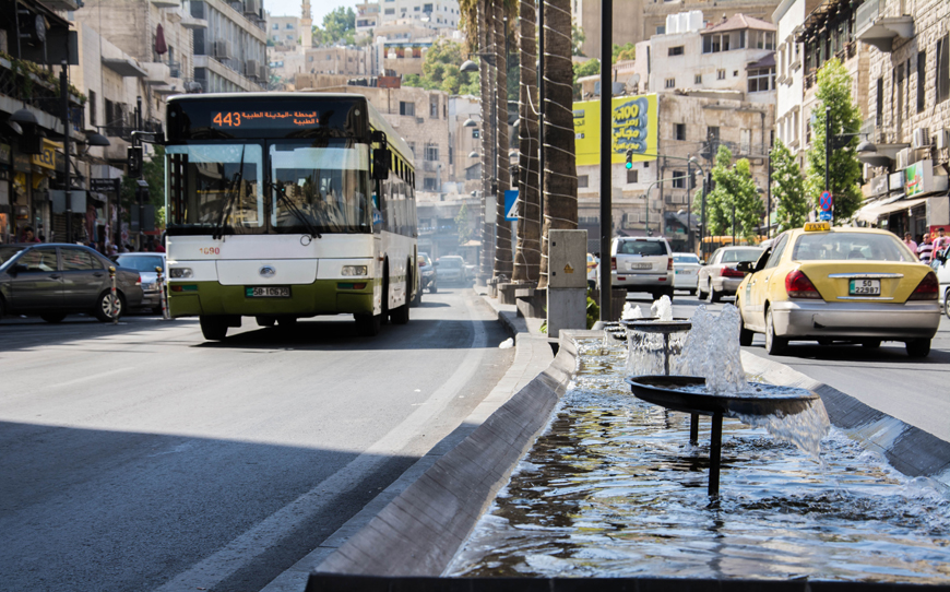 A heatwave that started affecting the country on Saturday is expected to push temperatures to their upper thirties and last until Wednesday, according to the Jordan Meteorological Department (Photo by Amjad Ghsoun)