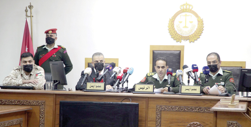 The State Security Court on Wednesday sentenced six men to death in the case of the 16-year-old boy, who was a victim of a brutal revenge attack in Zarqa in October of last year (Petra photo)