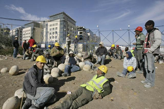 Restrictions on workers' freedom of association were the main issue facing the correct application of decent work standards, according to a paper issued on the occasion of World Day for Decent Work on Sunday (File photo)