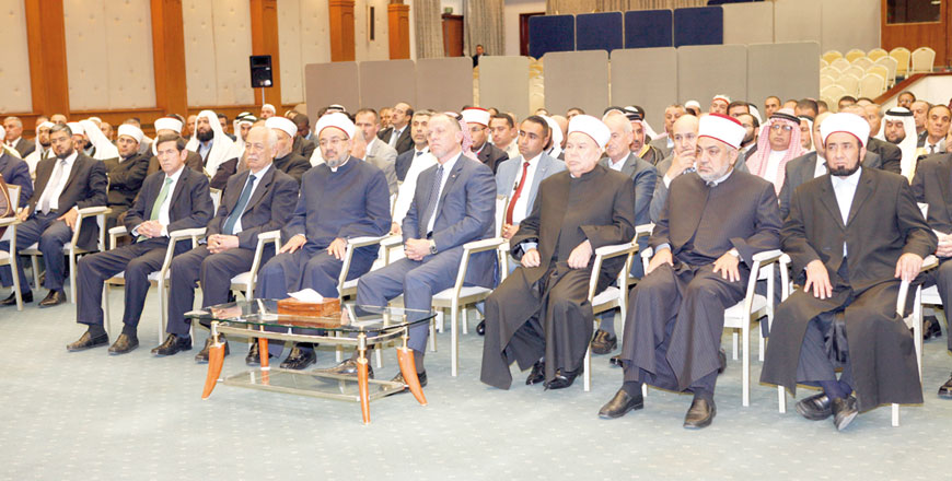 HRH Prince Feisal attends the 88th session of the Hashemite Scientific Council at the Royal Cultural Centre on Friday (Petra photo)