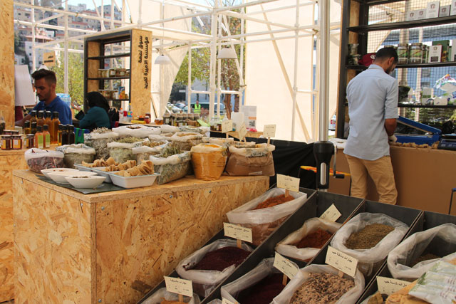 Mouneh food programme features some of the main food preservation techniques including salting, pickling, sugaring, drying, fermenting and roasting (Photo by Camille Dupire)