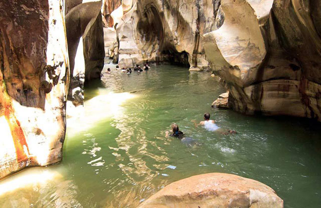   The Mujib Biosphere Reserve says on Sunday that it will open for a new adventure season with stricter safety measures to minimise risks and protect adventure seekers from dangers (Photo courtesy of Wild Jordan)