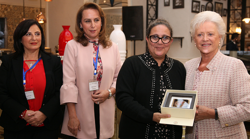 HRH Princess Muna honoured mothers and partners of the Families and Friends Society of Persons with Disabilities on Saturday (Petra photo)