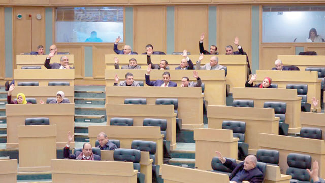The Lower House announced on Sunday that it will convene for another special session on January 19 to discuss the controversial deal between the National Electric Power Company and Noble Energy to import natural gas from Israel (JT photo)
