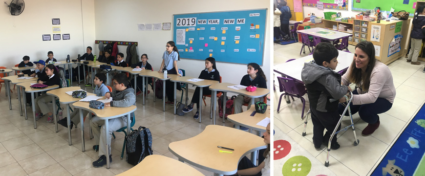 HRH Prince Mired, president of Higher Council for the Rights of Persons with Disabilities, says that thousands of children with disabilities in Jordan are deprived of the right to education (Photo courtesy of the Alliance Academy of Jordan)