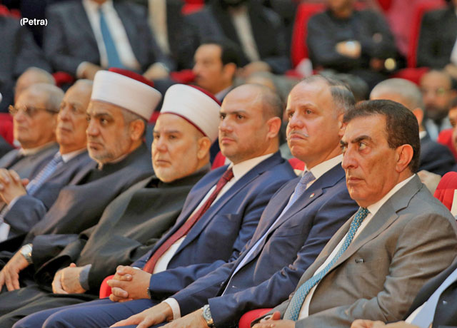 HRH Prince Feisal attends a ceremony marking Prophet Mohammad’s birthday in Amman on Wednesday (Petra photo)