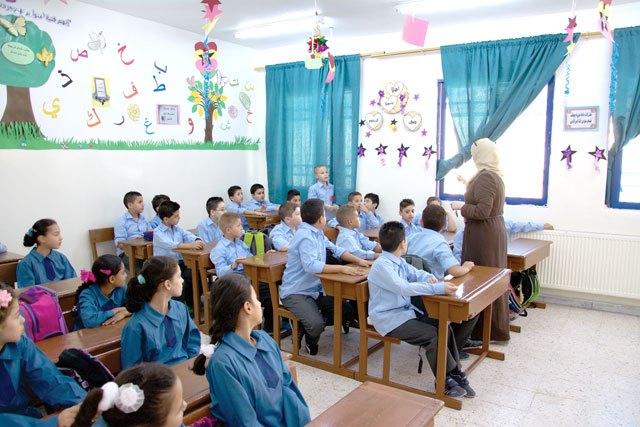 Thirty-six per cent of officially registered Syrian refugees in Jordan are school-aged, according to a Save the Children report (Photo by Amjad Ghsoun)