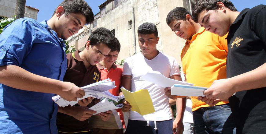 Around 160,000 students sit for the Tawjihi (general secondary education certificate examination) summer session, which will start on Tuesday (JT file photo)