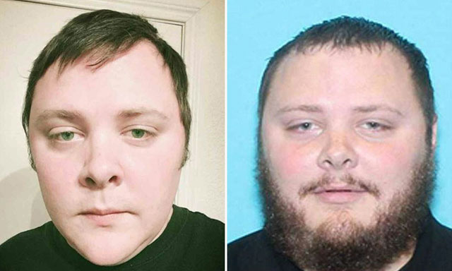 These two images widely distributed on social networks on Monday, allegedly show 26-year-old Devin Kelley who walked into a church in Sutherland Springs with an assault rifle on Sunday, killing 26 people and wounding 20 more (AFP photo)