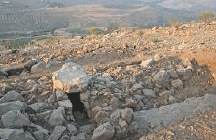 The Early Bronze Age necropolis at Jabel Mutawwaq  (Photo courtesy by ASOR)
