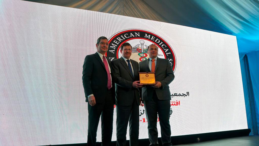 Deputising for HRH Princess Muna, Minister of Health Mahmoud Sheyyab on Wednesday inaugurated the Syrian American Medical Society new multispecialty medical centre at Zaatari refugee camp (Photo courtesy of SAMS)