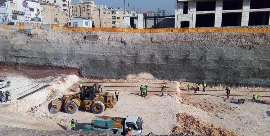   The Greater Amman Municipality’s Bus Rapid Transit  project began in the Tabarbour area in June 2019 and is expected to last for two years, according to Amman Chamber of Commerce President Khalil Haj Tawfiq (Photo courtesy of GAM Facebook page)