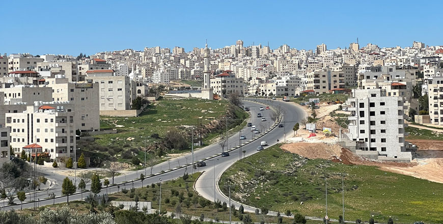 The Project is part of a broader national drive to modernise Amman, enhance its urban service delivery, aid in smart transition and guide future investments (Photo by Sophie Constantin)
