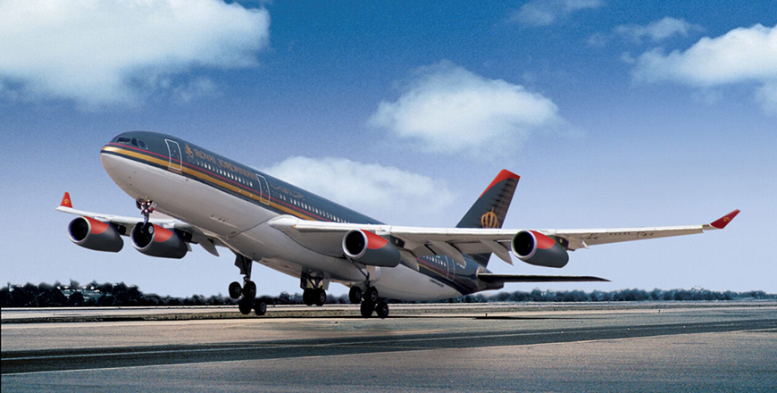 This new service starts in mid-March 2025, while further solidifying RJ’s commitment to expanding its global network (Photo courtesy of Royal Jordanian)
