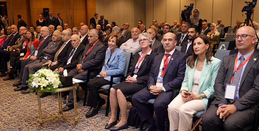 HRH Princess Basma Bint Talal inaugurated on Wednesday the proceedings of the 18th international Conference of the Jordanian Society of Pathology (Petra photo)