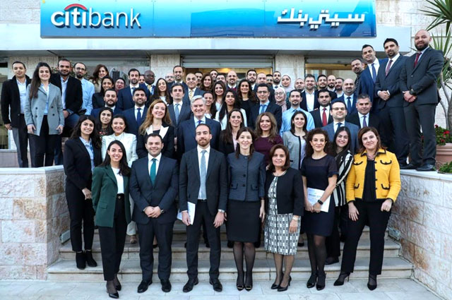 In Jordan, Citibank works with the government, local corporates and international companies and agencies that have a presence in the Kingdom, according to David Livingstone, Citi’s CEO for the Europe, Middle East and Africa region (Photo courtesy of Citibank)
