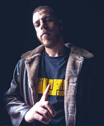   El Farai, a Palestinian songwriter, drummer, rapper and producer from Jordan, is currently based in the UK (Photo courtesy of El Farai Facebook page)