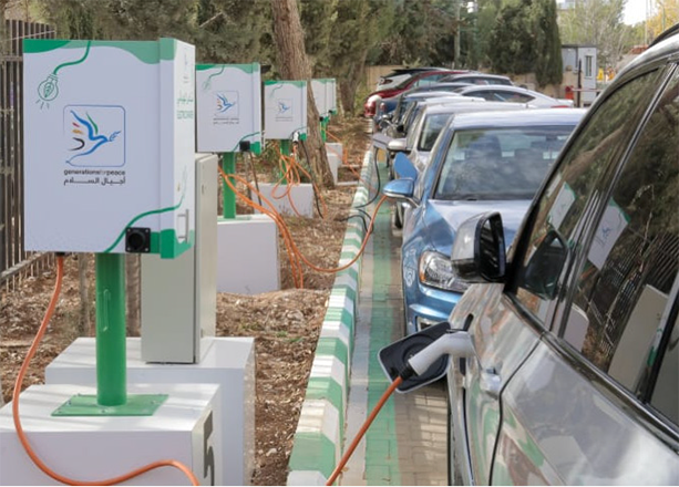 President of the Jordan Free Zones Investors Commission says that 72 per cent of vehicles cleared through customs last year were electric, reflecting a ‘strong’ market shift towards EVs  (Petra photo)