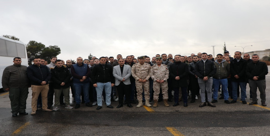 The medical teams at the Jordanian field hospital on Thursday arrive in northern Gaza to carry out their humanitarian mission, offering medical assistance and support to residents of the war-torn strip (Petra photo)