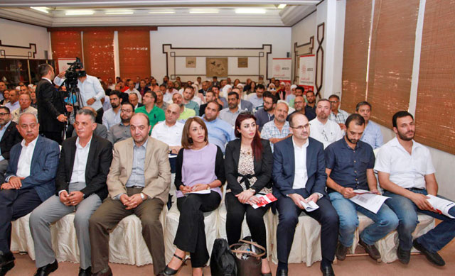 A ceremony to mark the Jordan Enterprise Development Corporation’s launch of two new programmes to help small- and medium-size businesses export their products  (Petra photo)