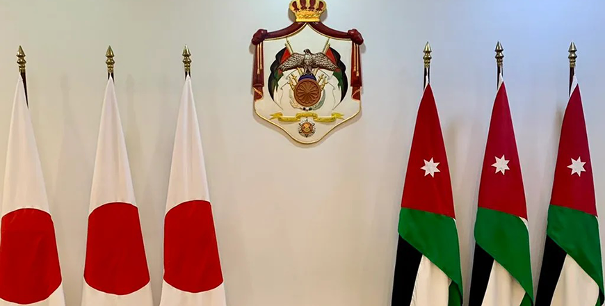 Japanese Ambassador to Jordan Asari Hideki praises the official visit of HRH Crown Prince Hussein to Japan, describing it as a ‘key’ moment in reinforcing the ‘deep-rooted’ friendship between the two nations  (Petra Photo)