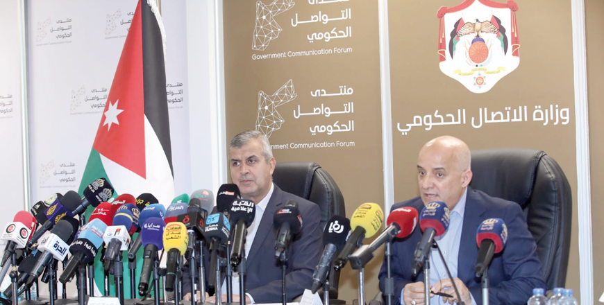 Minister of Energy and Mineral Resources Saleh Kharabsheh says on Wednesday that the restructure of electricity tariffs in a number of sectors, comes in line with the government’s Economic Modernisation Vision relating to the development of the local industrial sector (Petra photo)