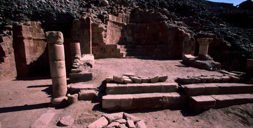 St. Lot Church from the Byzantine period located in Ghor Safi (Photo courtesy of ACOR)