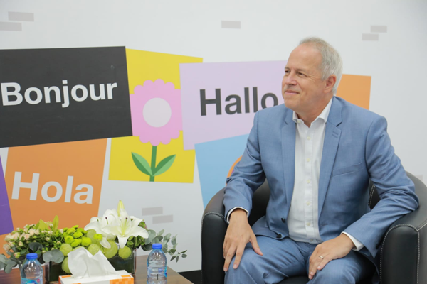 CEO of Orange Jordan Thierry Marigny (Photo courtesy of Orange Jordan)