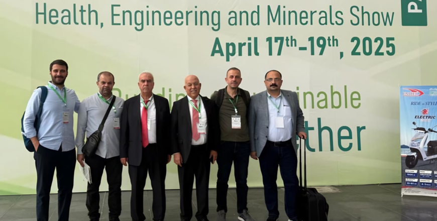 A Jordanian trade delegation on Sunday takes part in the HEMS 2025 exhibition at the Expo Centre in Lahore, Pakistan (Petra photo)