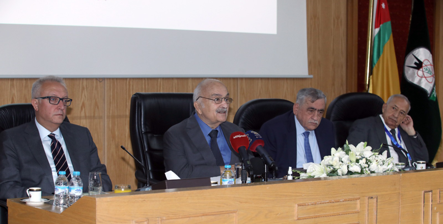 HRH Prince Hassan attends the opening of the 12th international conference on the history of Bilad Al Sham (Levant) (Petra photo)