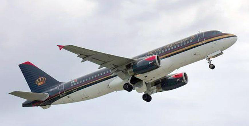 The Royal Jordanian Airlines on Wednesday announces the resumption of daily flights to Beirut as of early Thursday morning (JT file)