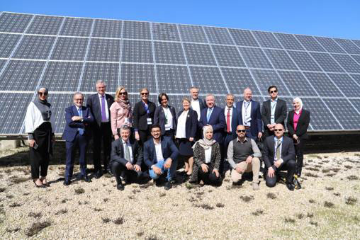 Senior staff from the Royal Scientific Society met with a high-level delegation from prominent Norwegian companies working in the energy and green technology sectors on Tuesday in Amman (Photo courtesy of Royal Scientific Society)