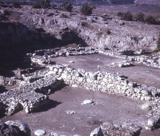 Remains of a temple at Meggido (Photo courtesy of ACOR)