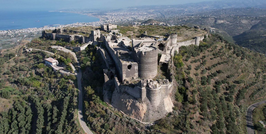 Marqab, a fortress near Tartus, was built in 11th century by Knights Hospitalers (Photo of Nawafir Tours)