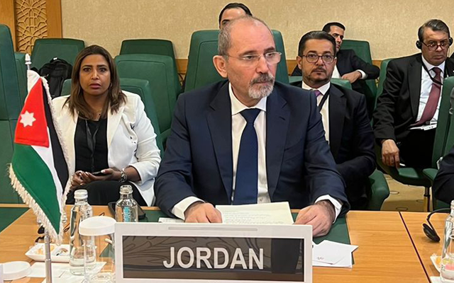Deputy Prime Minister and Foreign Minister Ayman Safadi says on Wednesday that Israel bears full responsibility for the ongoing escalation that could lead to a regional war (Photo courtesy of Foreign Ministry)