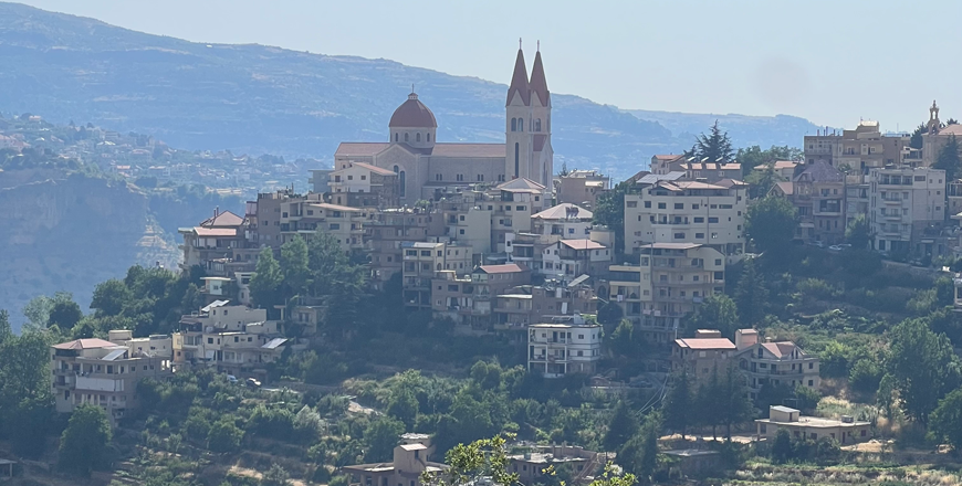 Bsharre, Gibran’s hometown in the Lebanese mountain (Photo by Sophie Constantin)