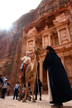   The ‘Urdun Jannah’ programme, which encourages domestic tourism, can attract over a million Jordanians who travel to regional tourist destinations, according to Tourism Minister Majd Shweikeh (Photo by Amjad Ghsoun)
