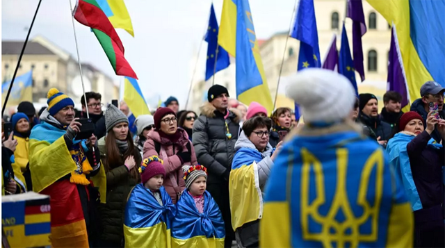 The war in Ukraine will enter its fourth year on February 24 (AFP photo)