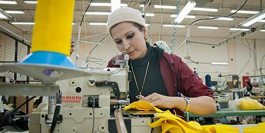 Women make up around 37 per cent of the workforce in Jordan’s industrial sector, according to figures from the Jordan Chamber of Industry’s Centre for Studies and Strategies (File photo)