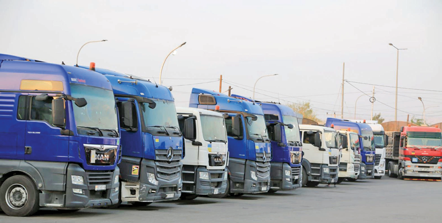 The convoy, consisting of 91 trucks, carried essential food items for distribution to the people of Gaza (Photo courtesy of Petra)