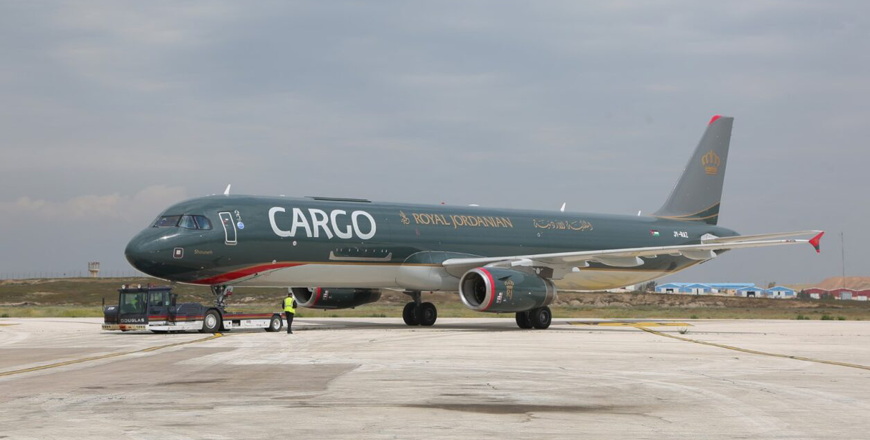 A new A321-200 PF freighter joined the Royal Jordanian fleet on Sunday the 24th of March, bolstering its capacity to meet the cargo industry’s increasing demand (Photo courtesy of RJ)