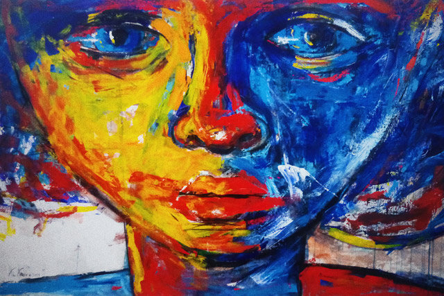 A new art show titled ‘Spago Art Gallery’ is showcasing the work of both established and emerging European artists, with a focus on contemporary art (Photo by Ana V. Ibáñez Prieto)