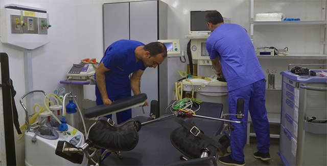 Jordan's military field hospital in Nablus in occupied West Bank says on Thursday it has received 6,817 patients since its establishment on November 23 (JT file)
