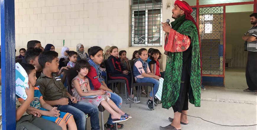 The 10th Hakaya festival includes storytellers from Palestine, Ireland, Algeria, Tunisia and the UK, among others (Photo courtesy of Hakaya Festival)