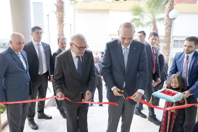 Prime Minister Bisher Khasawneh attends the opening of the museum of the Jordan Radio and Television Corporation, established to mark the Silver Jubilee of the reign of His Majesty King Abdullah (Petra Photo)
